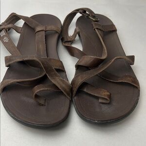 Olukai Upena -W 20288- SASA US W 9 Brown Strappy Sandals
